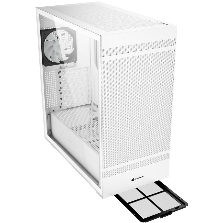 Midi Sharkoon Rebel C50 RGB White