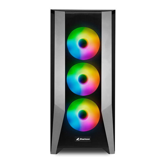 Midi Sharkoon TG7M RGB Black