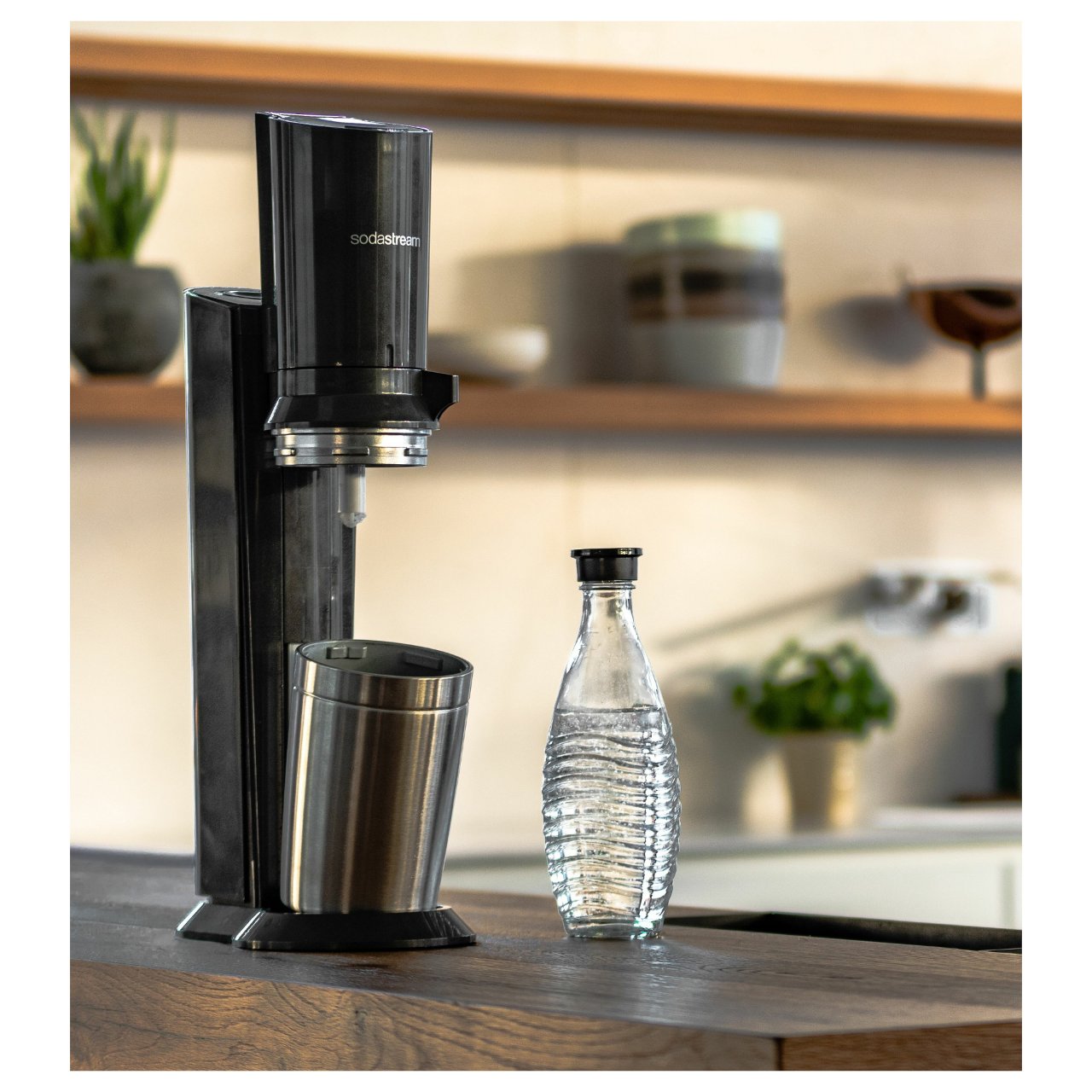 SodaStream Crystal 3.0 *Titan* inkl. 1 Glaskaraffe