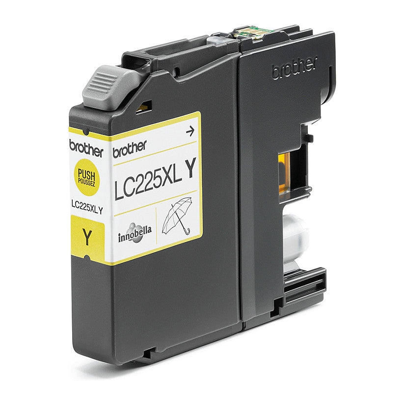 Brother Tinte LC-225XL-Y Gelb bis zu 1.200 Seiten nach ISO/IEC 24711
