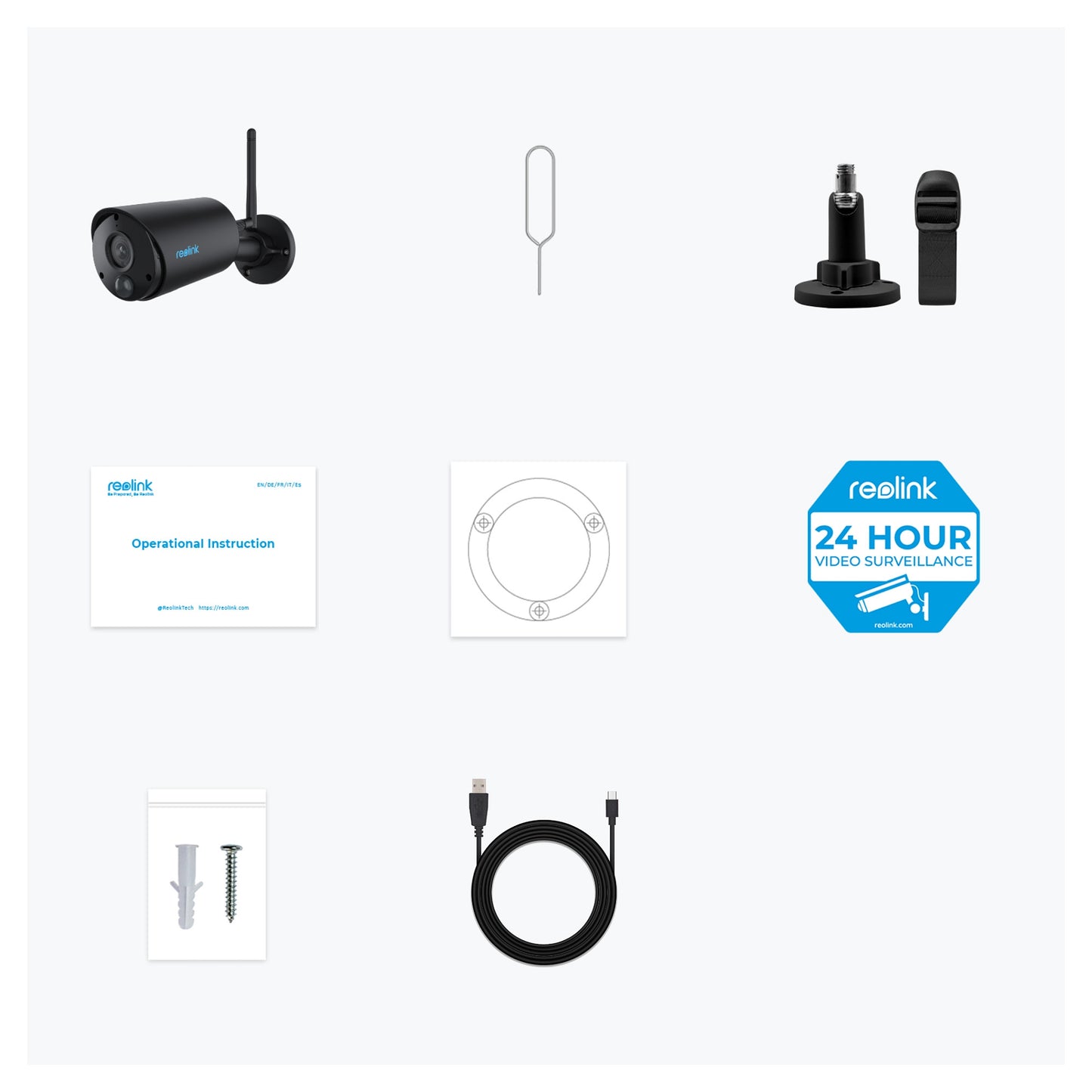 Reolink Argus Series B320-B Battery-WiFi