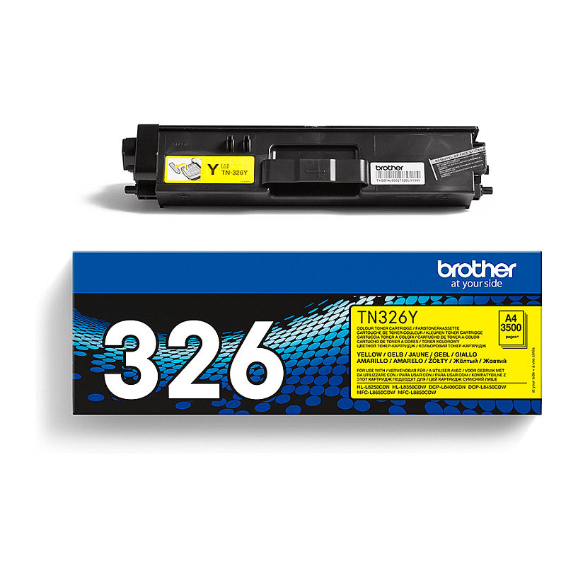 Brother Toner TN-326Y Gelb bis zu 3.500 Seiten nach ISO 19798