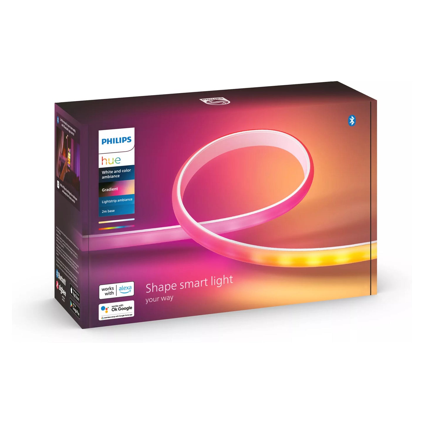 Philips Hue Gradient Ambiance Lightstrip 2m Basis