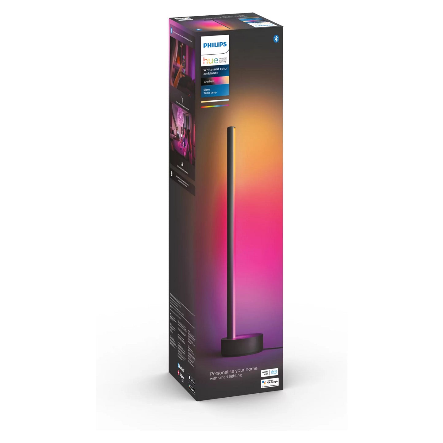 Philips Hue Gradient Signe Tischleuchte Schwarz
