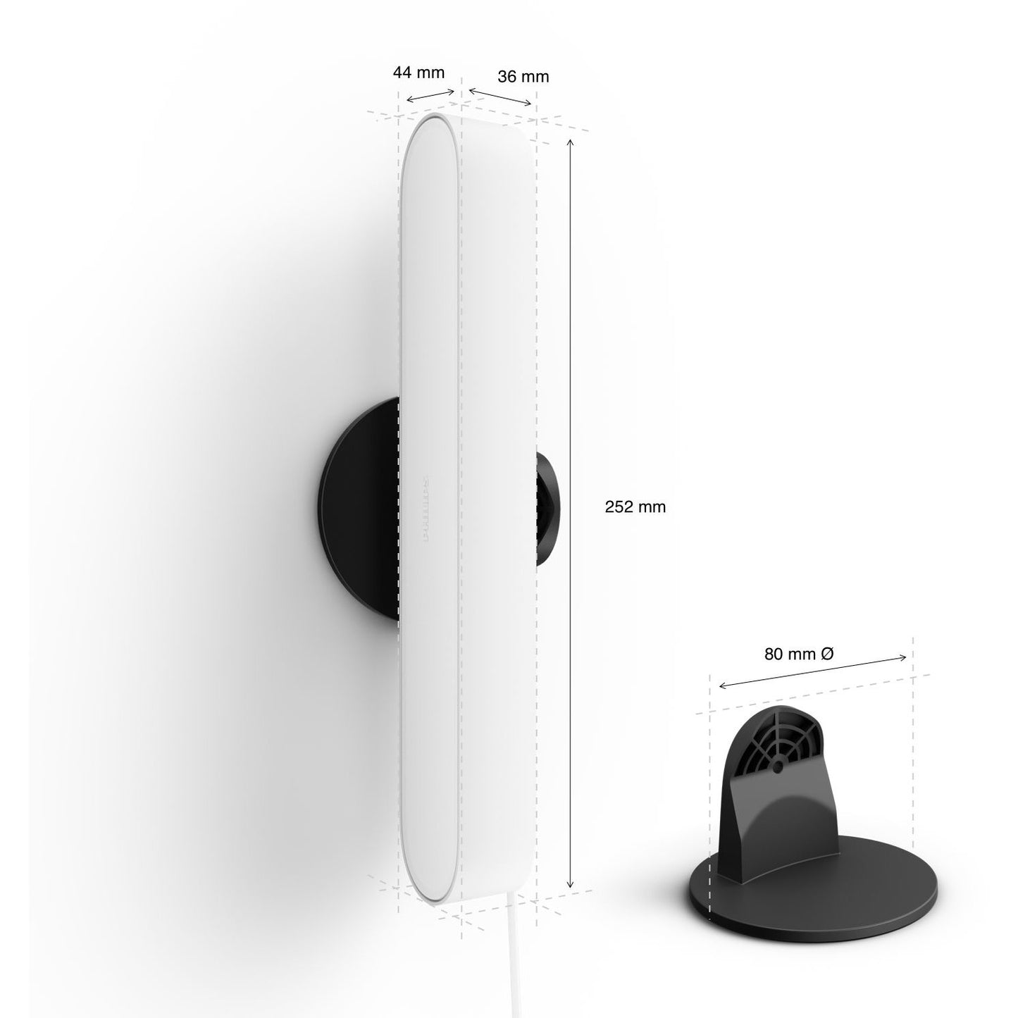 Philips Hue White&Col. Amb. Play Lightbar Erweit. wei 530lm