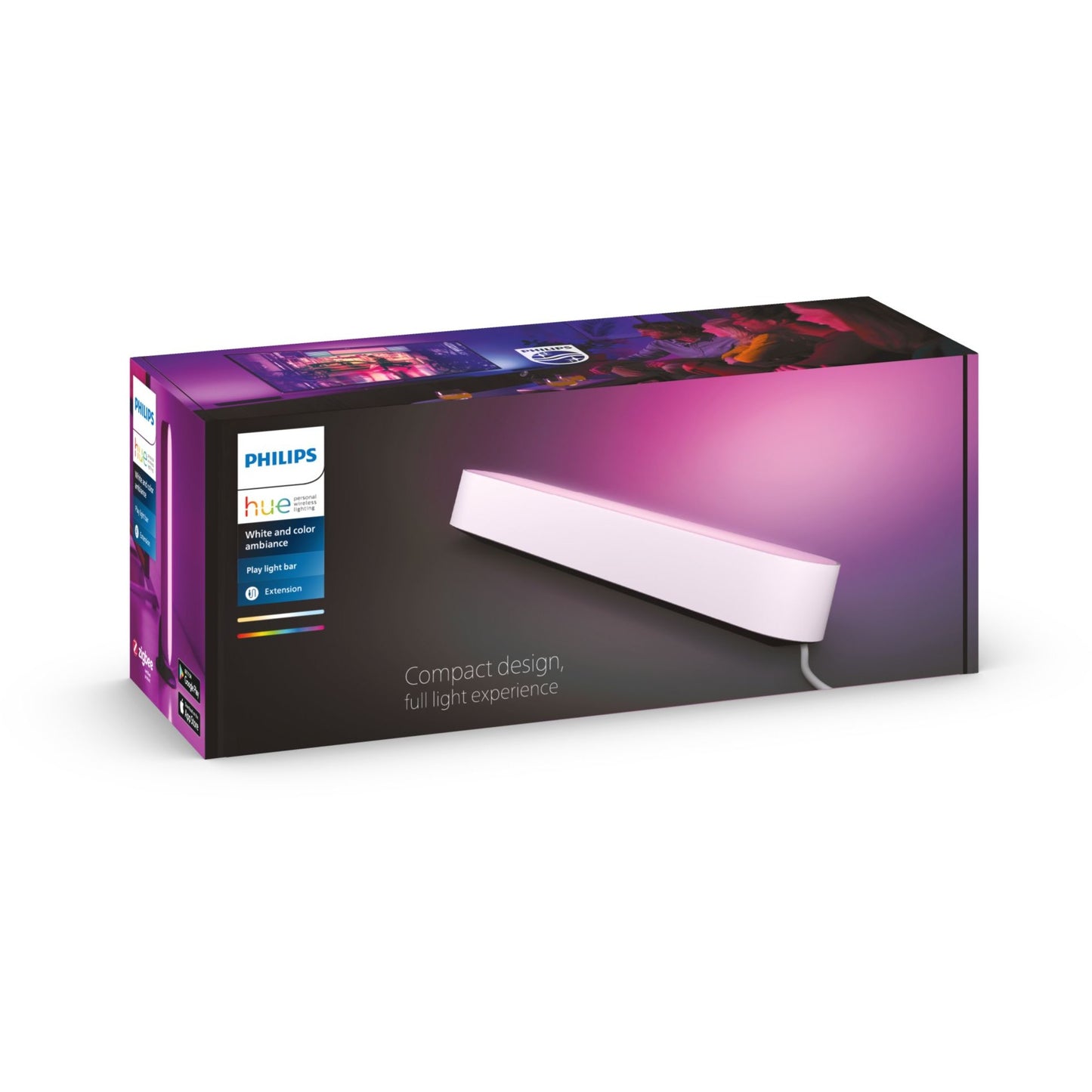 Philips Hue White&Col. Amb. Play Lightbar Erweit. wei 530lm