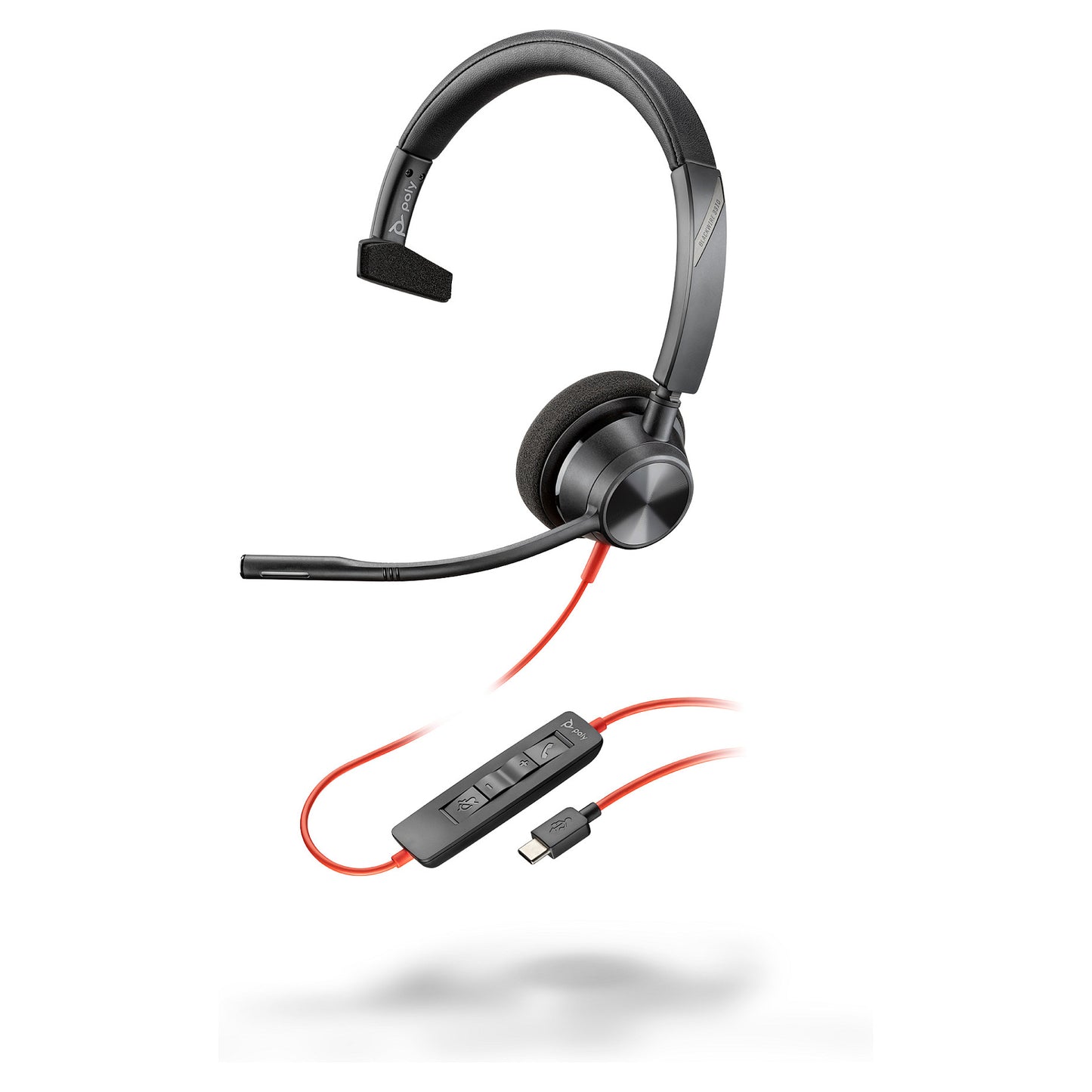 HP Poly Headset Blackwire C3310 Mono USB-C/A