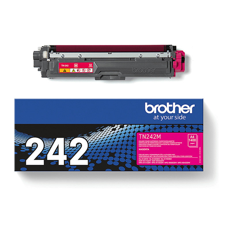 Brother Toner TN-242M Magenta bis zu 1.400 Seiten nach ISO/IEC 19798