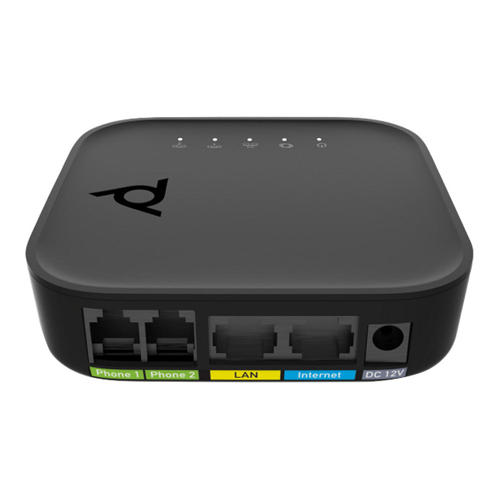 HP Poly ATA 402 2FXS VoIP Adapter Open SIP