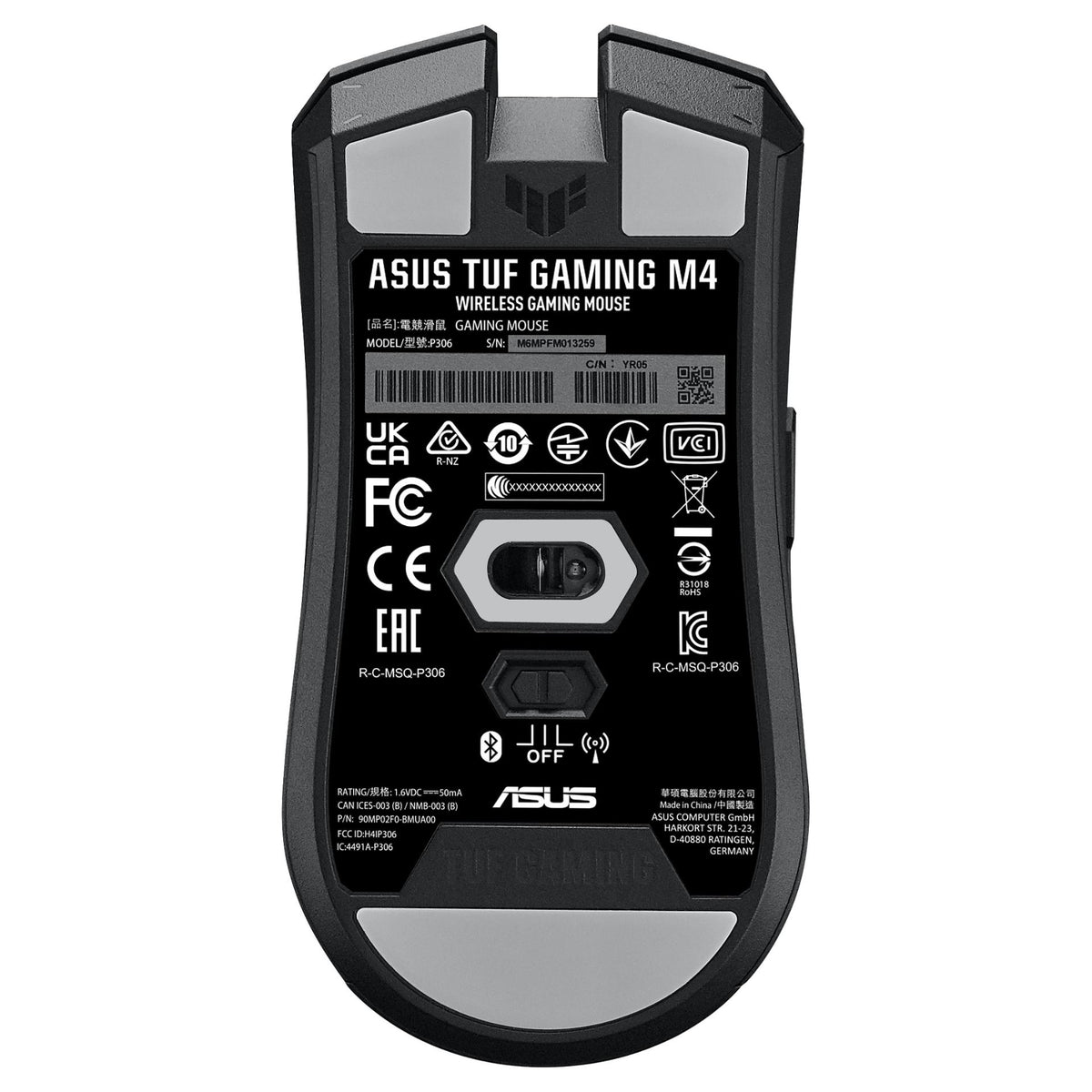 ASUS Gaming Mouse TUF Gaming M4 wireless black