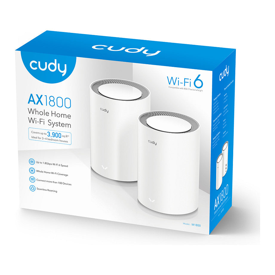 Cudy AX1800 Wi-Fi 6 Mesh Solution