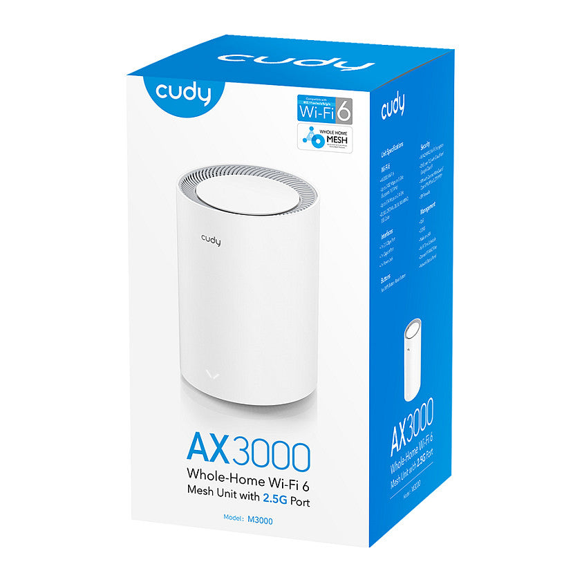 Cudy AX3000 Wi-Fi 6 Mesh 2.5G Solution