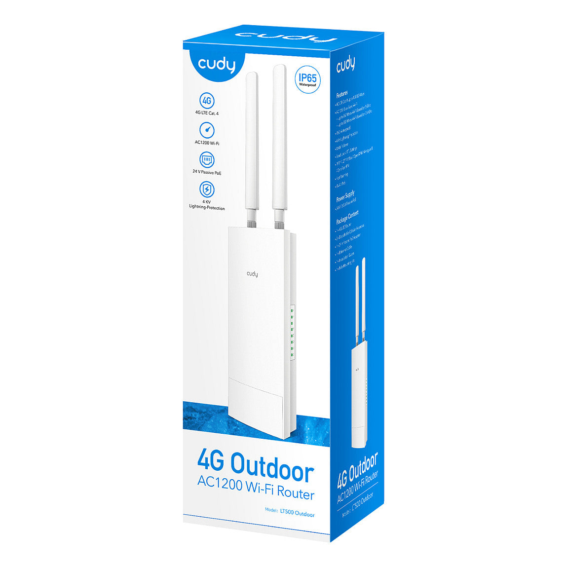 Cudy Outdoor 4G LTE Cat 4 AC1200 Wi-Fi Router