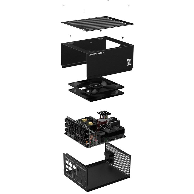 LC-Power 1000 W LC1000P V3.0 | 80+ Platinum