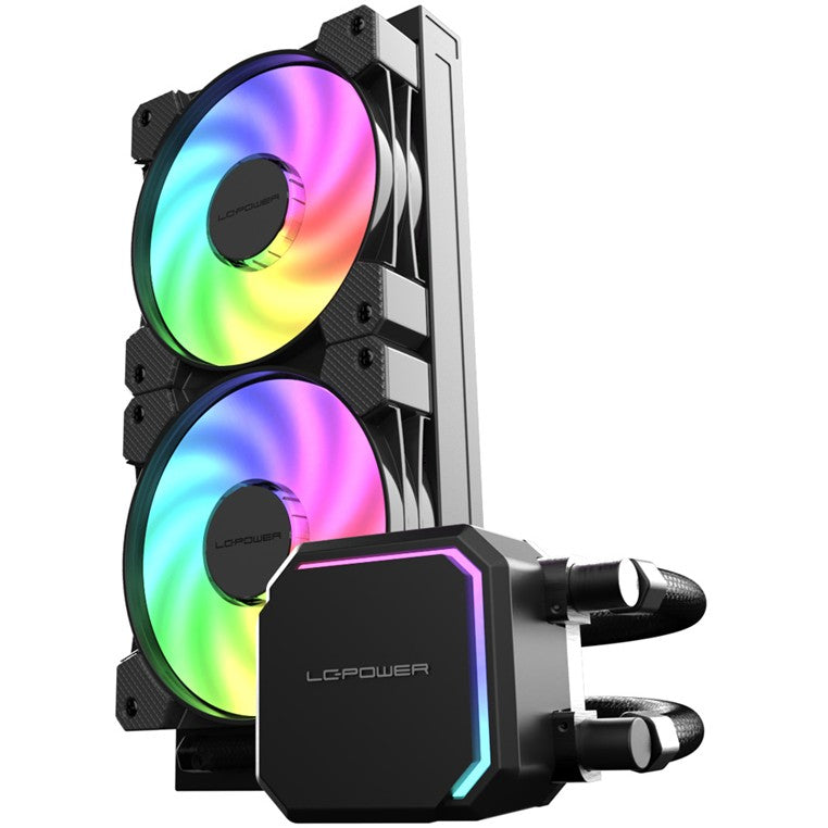 K Cooler LC-Power LC-CC-240-B-ARGB All-in-One-Flüssigkeitskühler