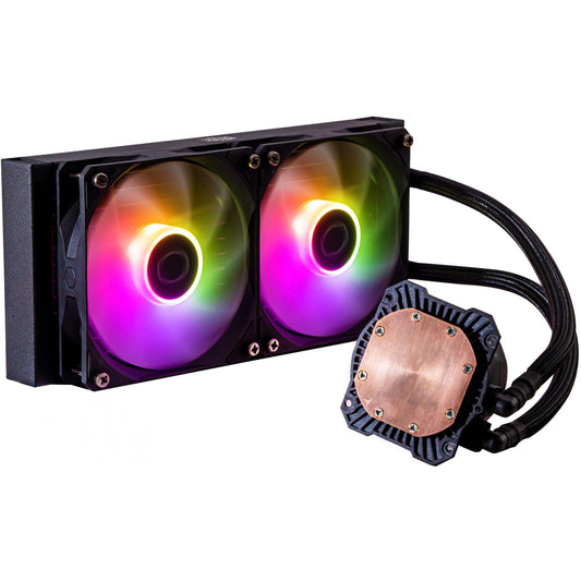 K Cooler Wasserkühlung Cooler Master MasterLiquid Lite 240L Core ARGB