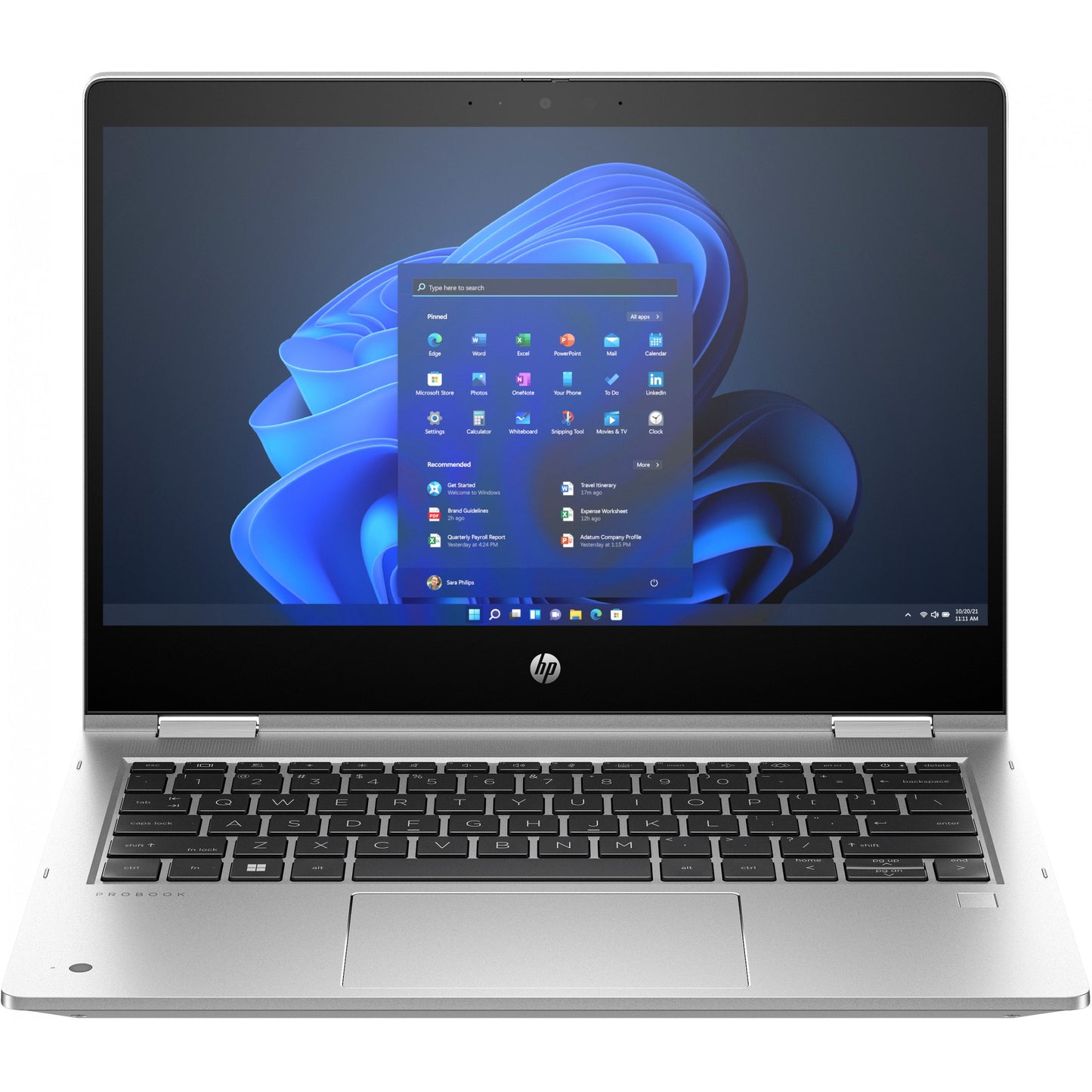 HP Pro x360 435 G10 AMD Ryzen 7 7730U 33,8cm 13,3Zoll FHD BV Touch 1x16GB 512GB/PCIe NVMe/SSD UMA Wi-Fi 6E BT FPR W11P 3J Gar (DE)