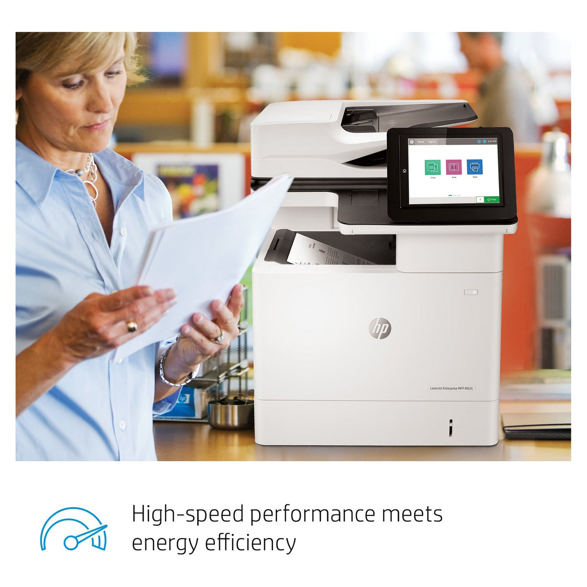 HP LaserJet Enterprise MFP M635h Laser-Multifunktionsdrucker 3in1 A4 LAN Duplex ADF