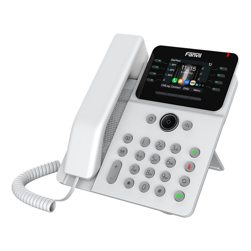 Fanvil V62G White, Prime Business Phone / SIP / POE / Gigabit / USB-Port