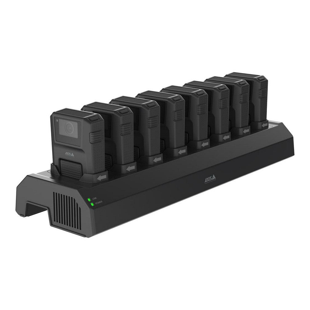 AXIS Zubehör Bodykamera W701 Mk II Dockstation 8 Schacht