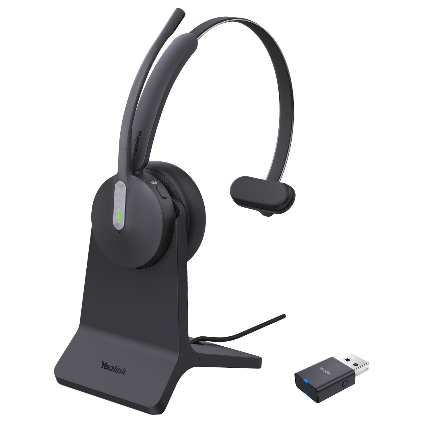 Yealink Dect Headset WH64 Hybrid Mono with Charging Stand Teams