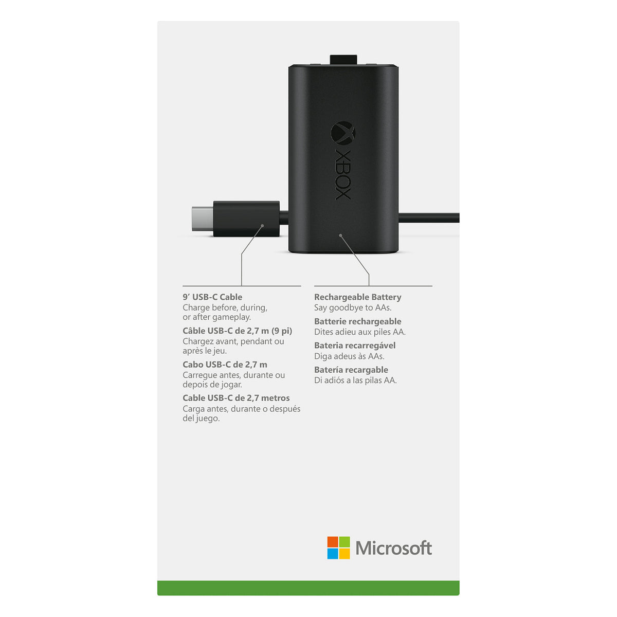 MICROSOFT XBOX Play and Charge Kit