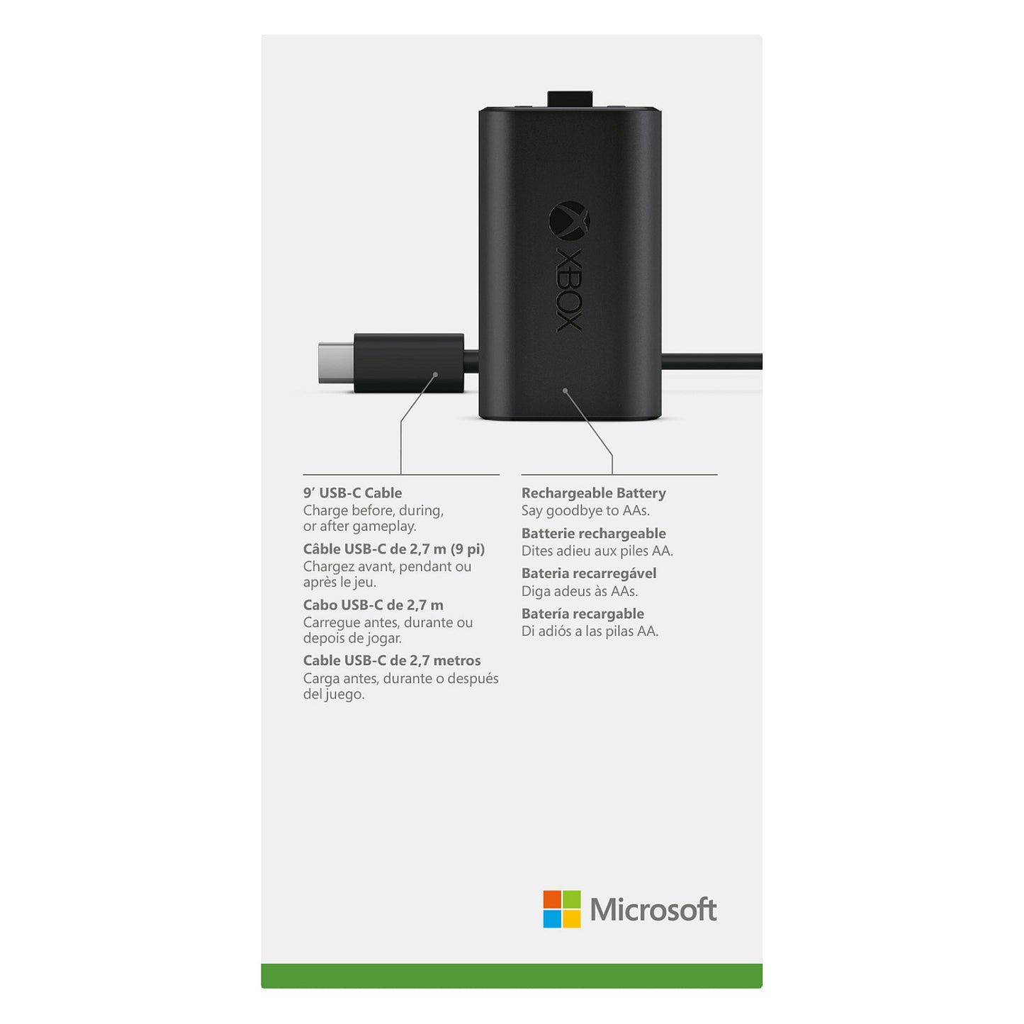 MICROSOFT XBOX Play and Charge Kit