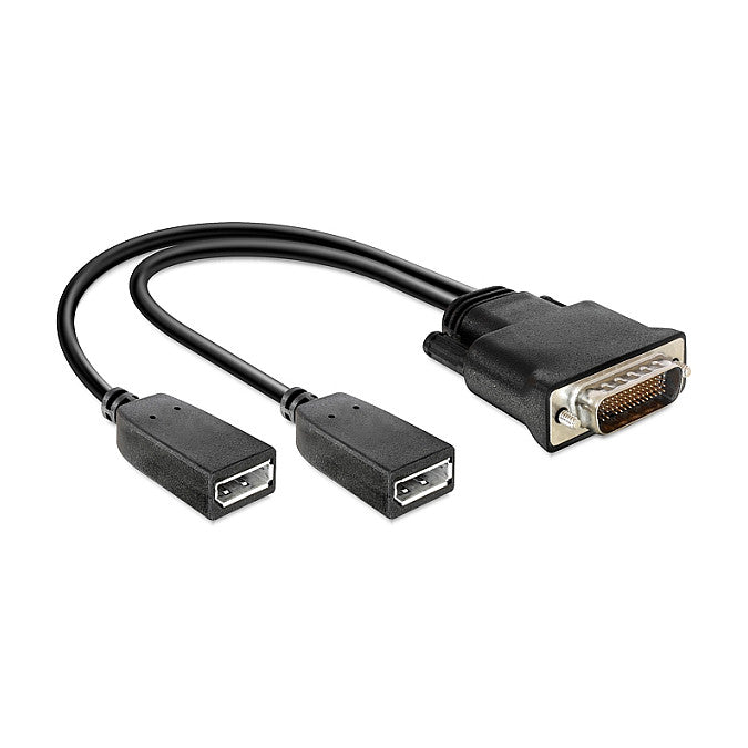 Adapter DMS-59 Stecker > 2 x DP Buchse 25 cm