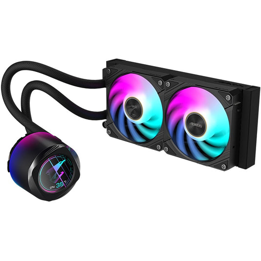 K Cooler GIGABYTE AORUS WATERFORCE X II 240 AIO Liquid CPU Cooler