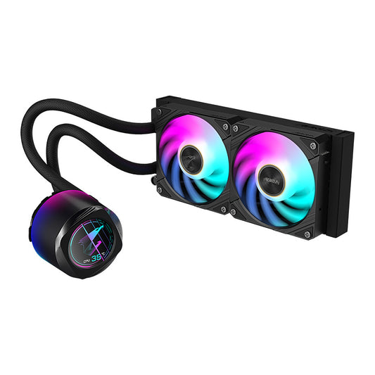 K Cooler GIGABYTE AORUS WATERFORCE X II 240 AIO Liquid CPU Cooler