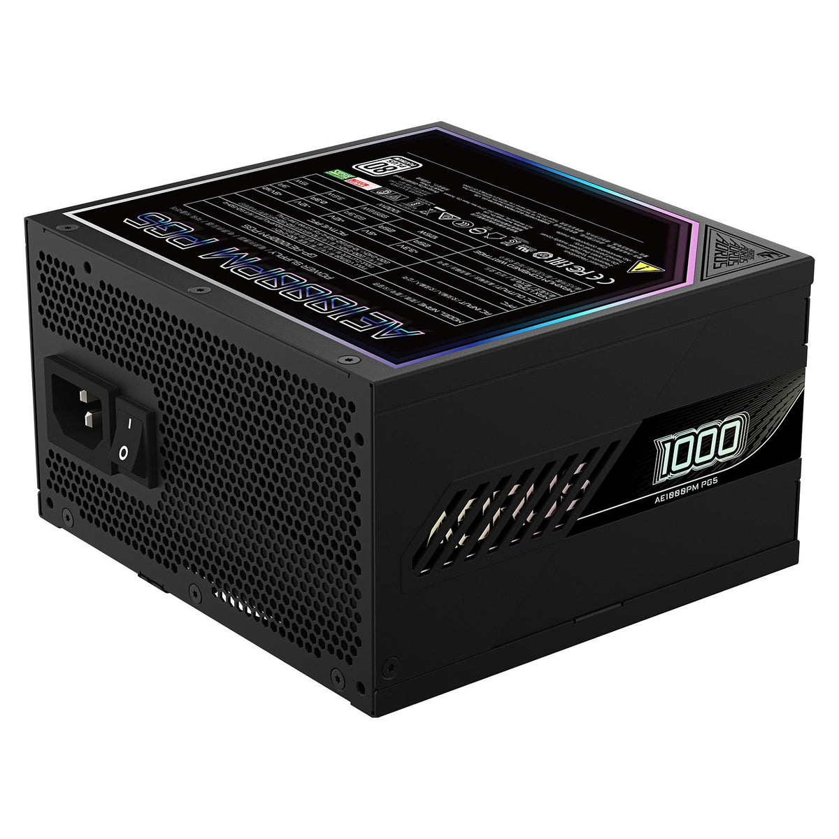 1000W GIGABYTE AORUS ELITE AE1000PM PG5 80+ Platinum