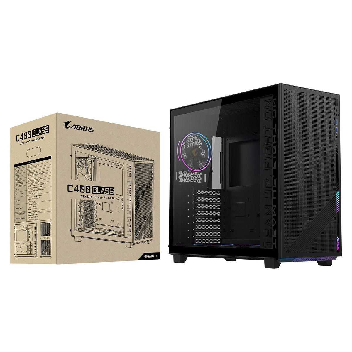 Midi GIGABYTE GB-AC400G Black
