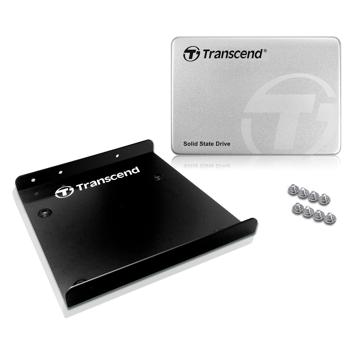 TRANSCEND SSD370S 64GB SSD 6,4cm 2,5 Zoll SATA 6Gb/s MLC Aluminium Gehäuse