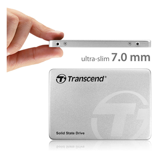 TRANSCEND SSD370S 256GB SSD 6,4cm 2,5 Zoll SATA 6Gb/s MLC Aluminium Gehäuse