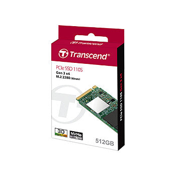 TRANSCEND 128GB M.2 2280PCIe Gen3x4 3D TLC DRAM-less