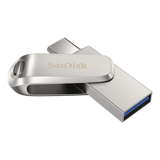 STICK 1TB USB 3.1 Sandisk Ultra Dual Drive Luxe Type-C Silver