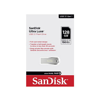STICK 128GB USB 3.1 Sandisk Ultra Luxe silver