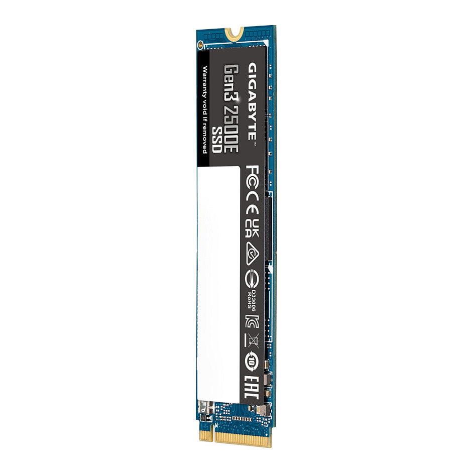 GIGABYTE Gen3 2500E M.2 2280 SSD 500GB PCIe 3.0x4 NVMe1.3