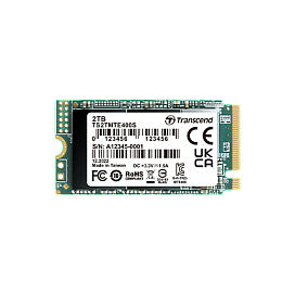 TRANSCEND 2TB M.2 2242 PCIe Gen3x4 NVMe 3D TLC DRAM-less
