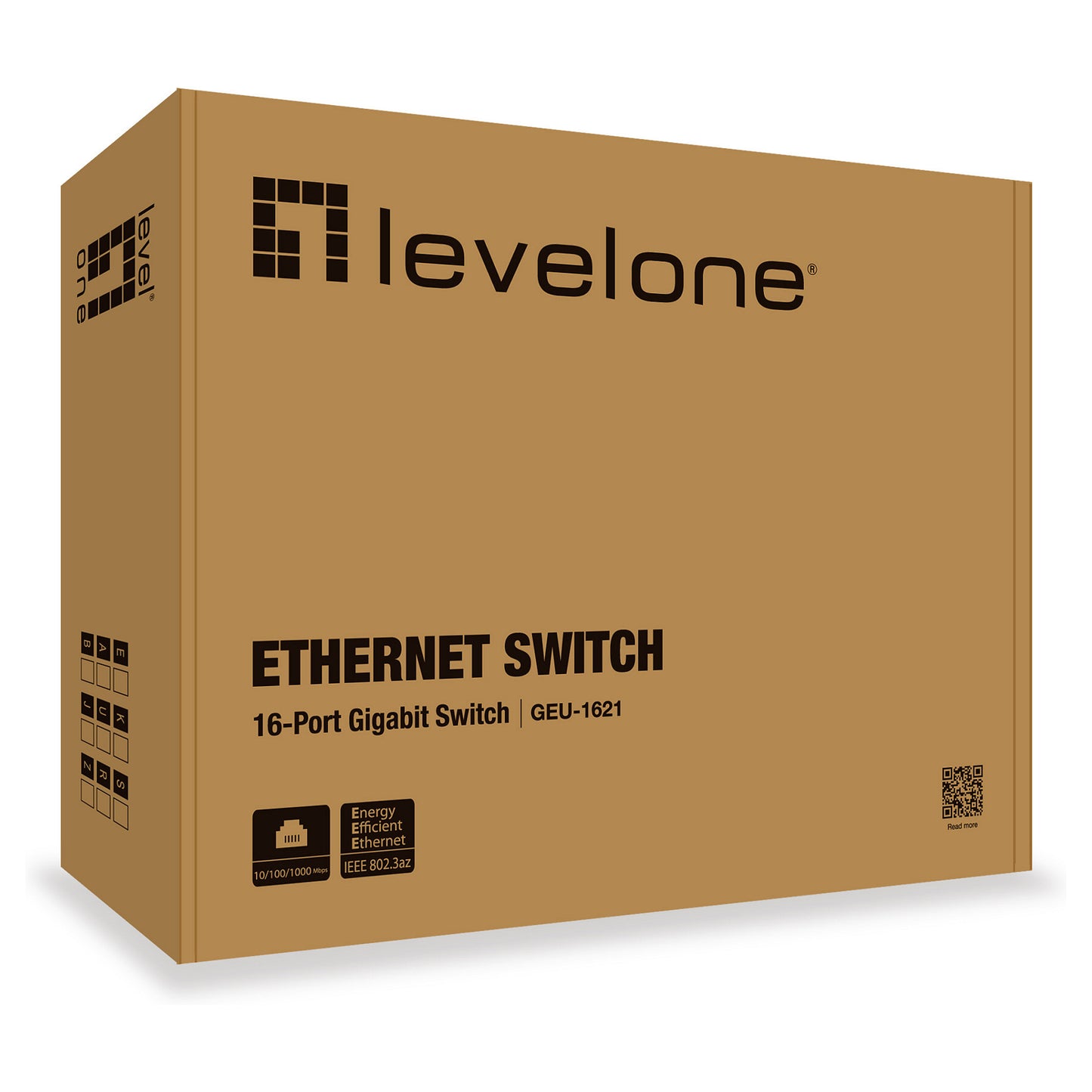 Switch 16x GE GEU-1621 19"