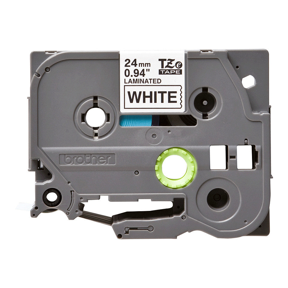 Brother TZe-251 schwarz/weiß 24mm/8m/laminiert