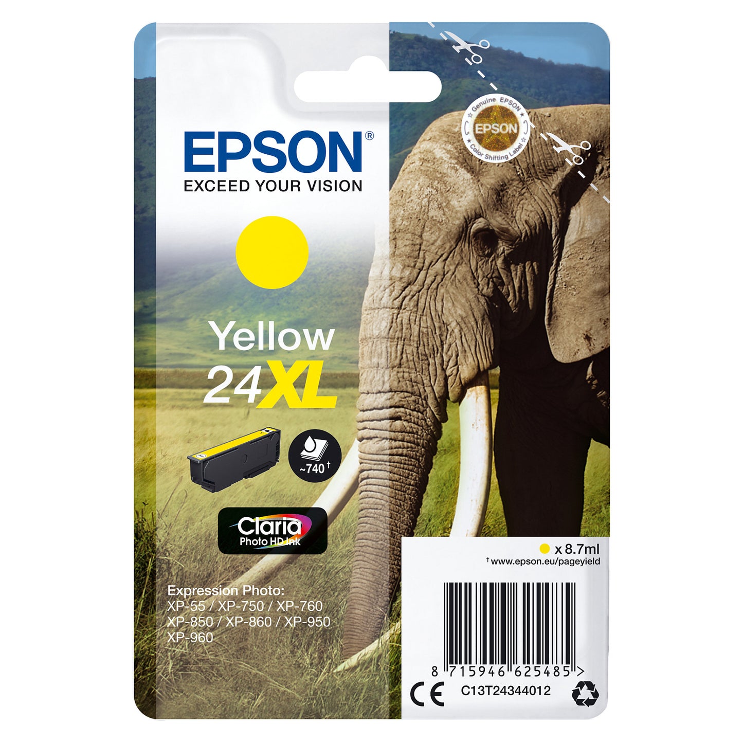 Epson C13T24344012 yellow HC