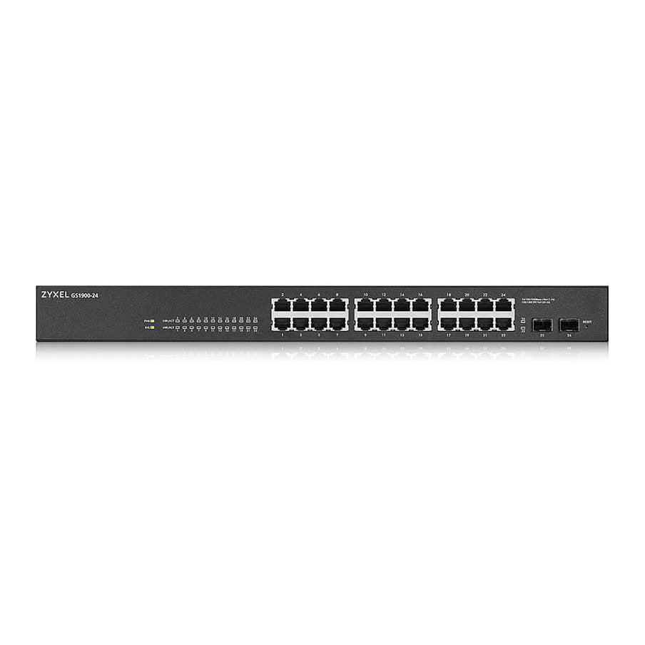 24+2P Zyxel GS1900-24 V2 M RM