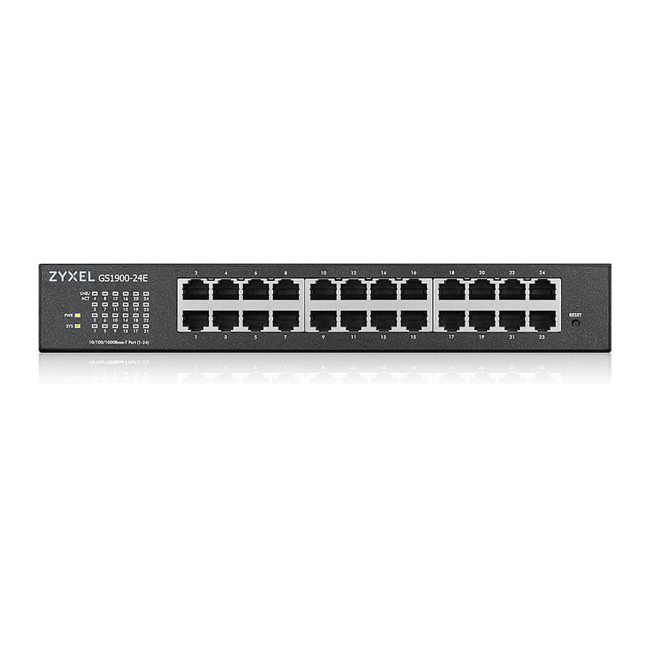 24P Zyxel GS1900-24E V3 M RM