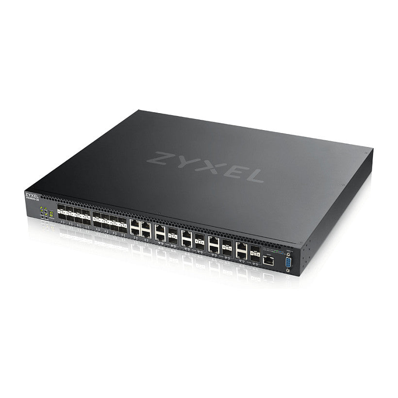 12+16P Zyxel XS3800-28 M RM
