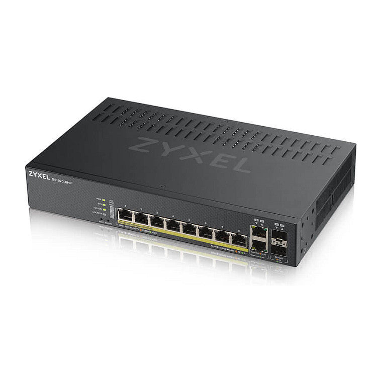 10P Zyxel GS1920-8HP POE M