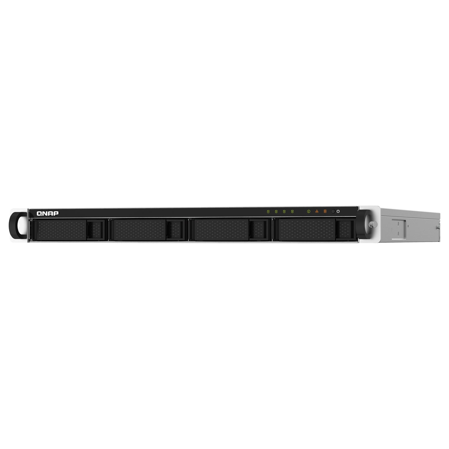 QNAP TS-432PXU-RP-2G 4-Bay rackmount NAS AL324 2GB DDR4 UDIMM RAM SATA 6Gb/s 2x 10GbE SFP+ 2x 2.5GbE 1x PCIe Gen2 x2 slot 250W