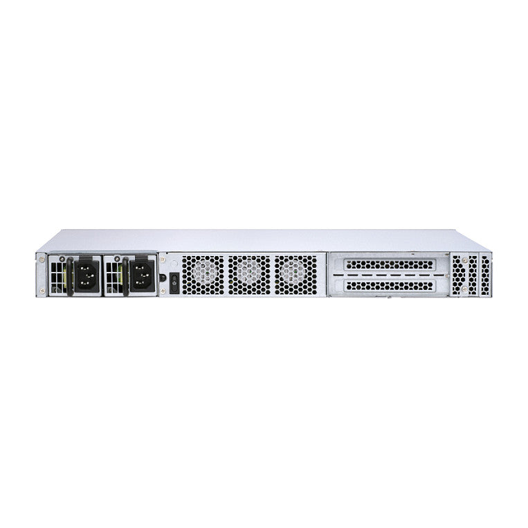 QNAP QuCPE-7012-D2146NT-32G Intel Xeon D-2146NT 8x2.5GbE RJ45 ports and 4x10GbE SFP+ ports 1x network module 1x PCIe Gen3 x8