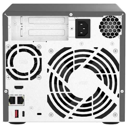 QNAP TVS-H474-PT-8G 4-bay QuTS hero NAS Intel Pentium Gold G7400 up to 3,7GHz 8GB SO-DIMM