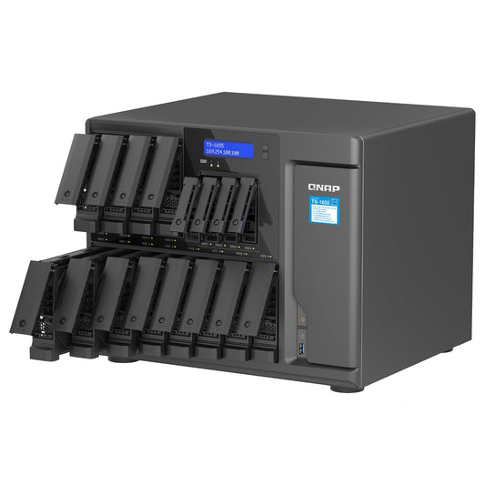 QNAP TS-1655-8G 16-Bay NAS Intel Atom C5125 8-core/8-thread 2.8GHz processor